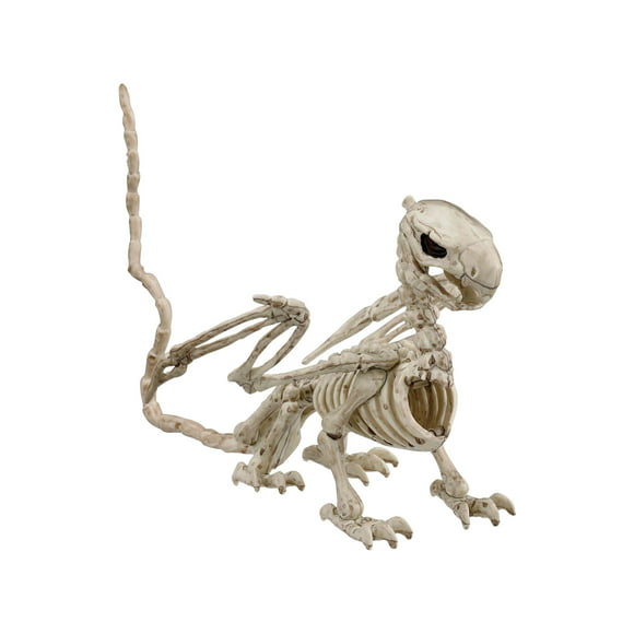 Small Skeleton Gecko Lizard Crazy Bonez Halloween Decor Decoration PropNEW